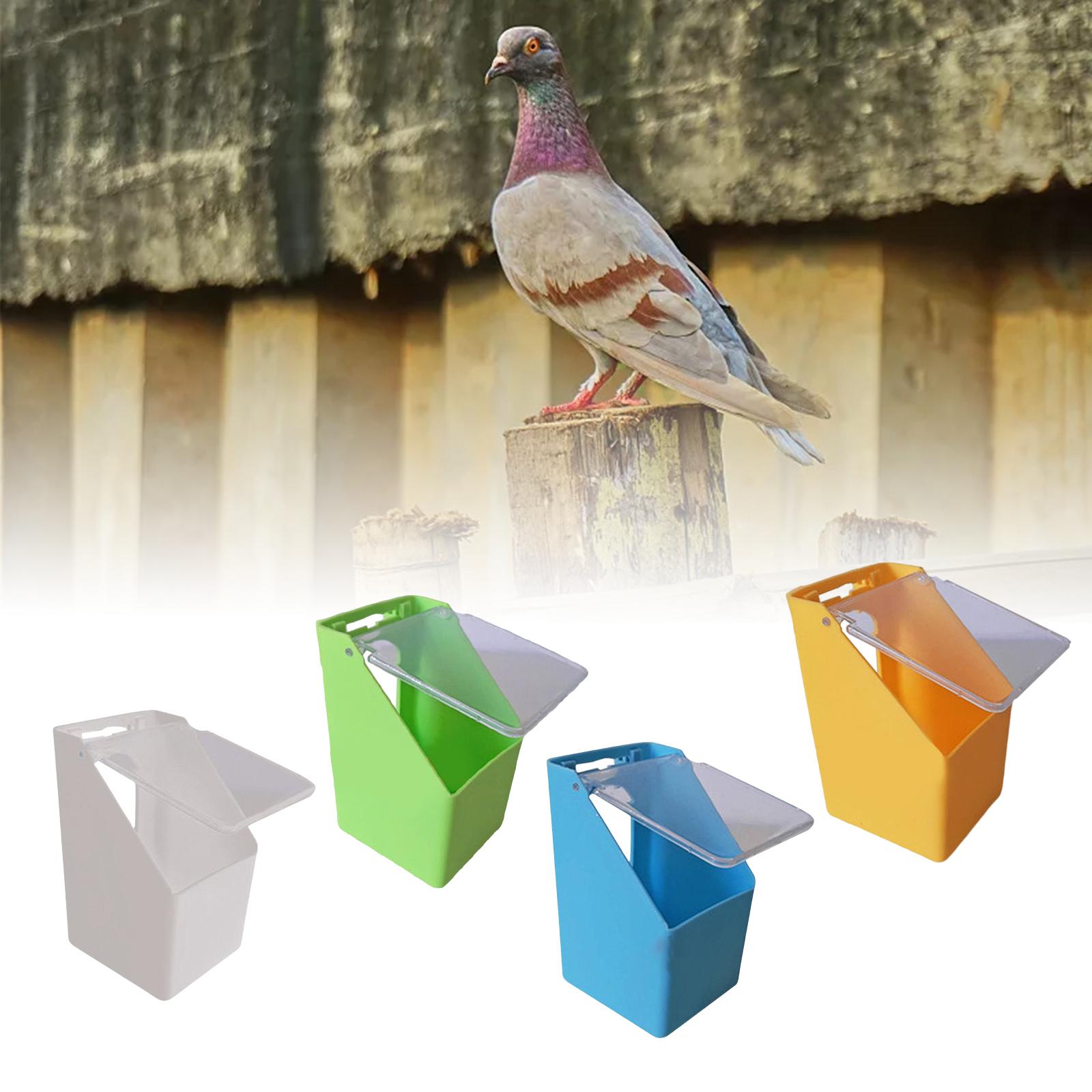 Creative Bird Water Feeder Hanging Poultry Feeder Durable Reliable Household Bird Feeding Trough for Pigeon Birds Budgie Poultry. 