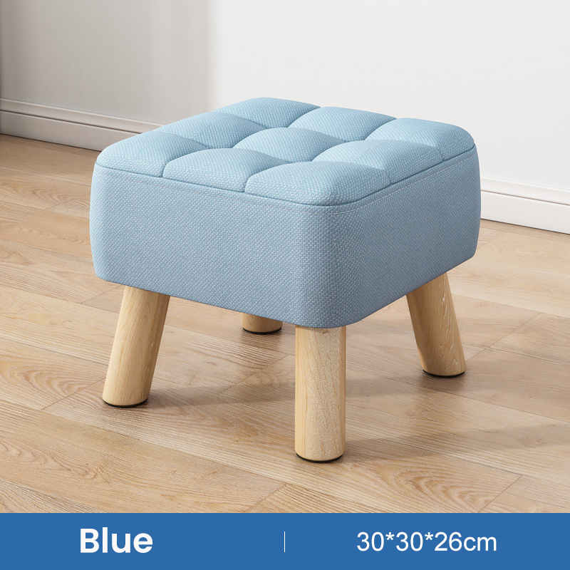 Ottoman Foot Rest Stool Hallway Ottoman Home Decor Furniture Stool Small Wooden Stools Sofa Ottomans Foot Rest Stools. 