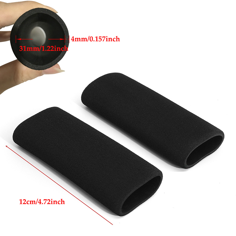Motorcycle Handle Cover Slip On Foam Anti Vibration Soft Comfort Handlebar Grip Cover Accessories Motorcycle Parts Grips Cover. 