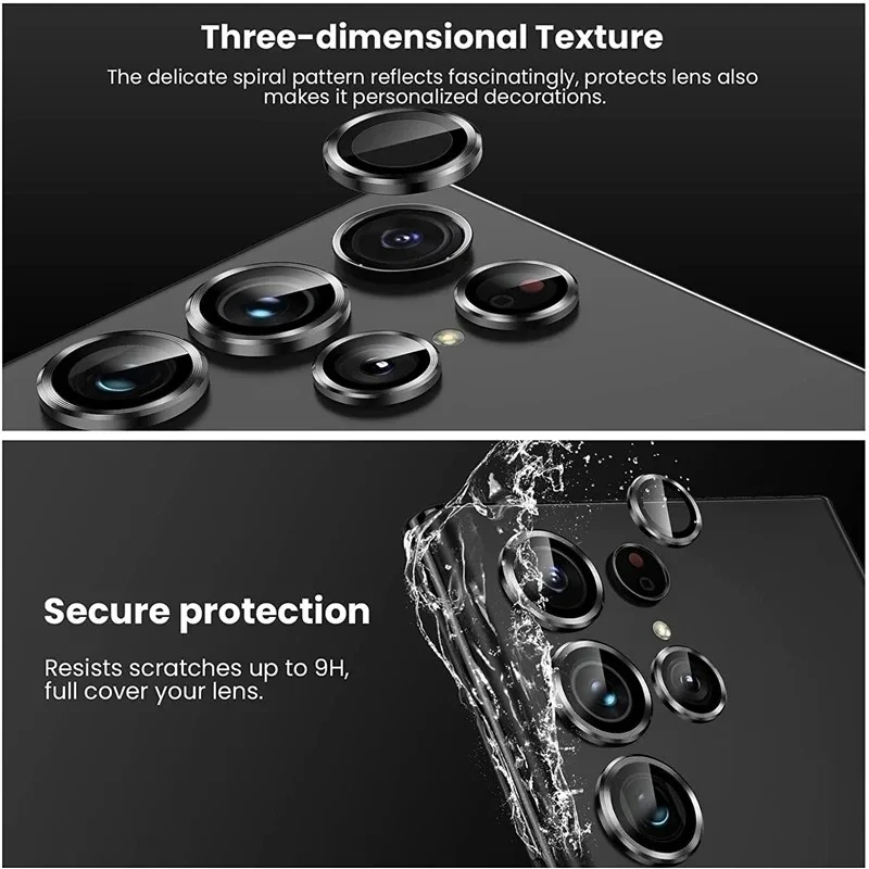 Metall-kameraschutzring Mit Glas Für Samsung Galaxy Handys_voghion.com