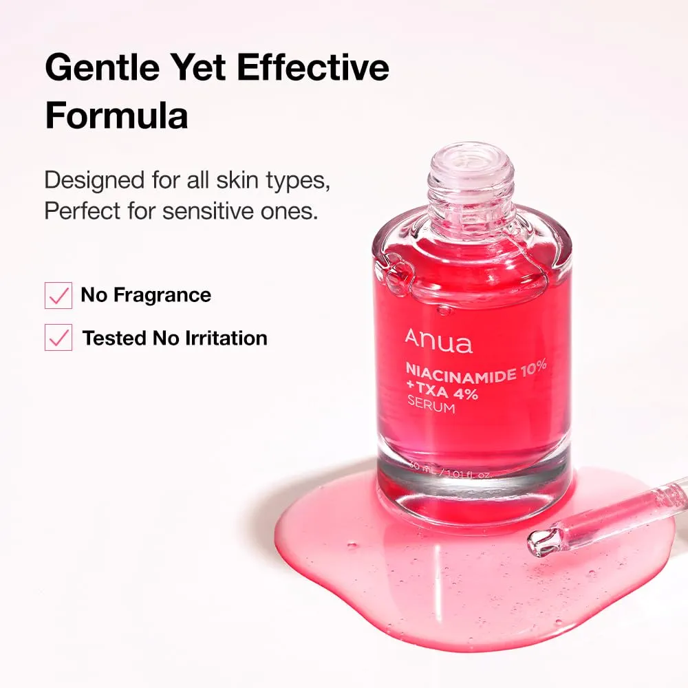 ANUA Niacinamide 10% + TXA 4% Dark Spot Correcting Serum 30ml. 