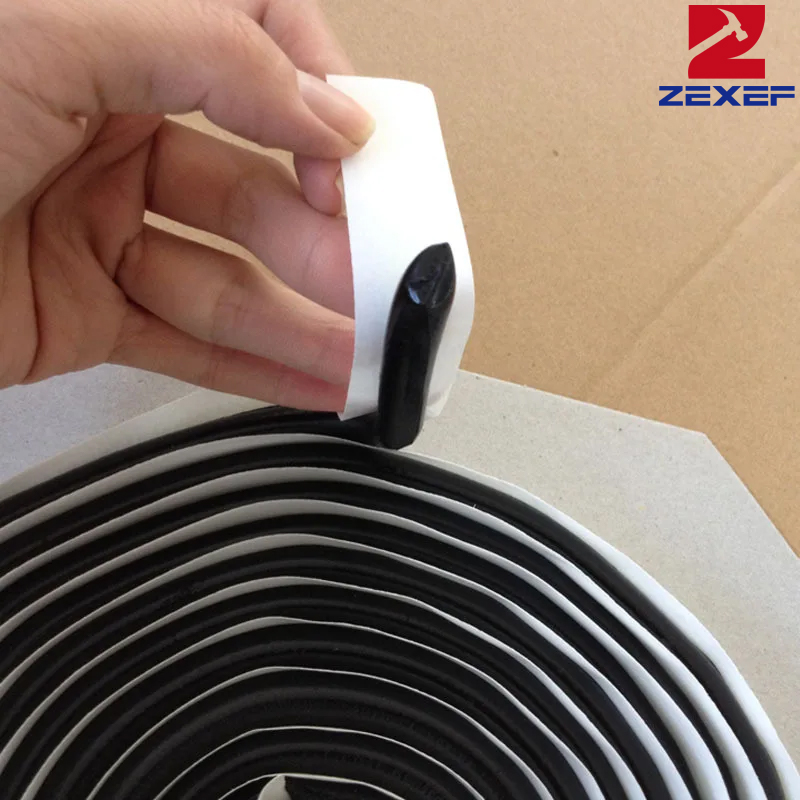 1Pcs Butyl Rubber Glue Headlight Sealant Retrofit Reseal Hid Headlamps Taillight Shield Glue Tapes Car Door Seal Accessories