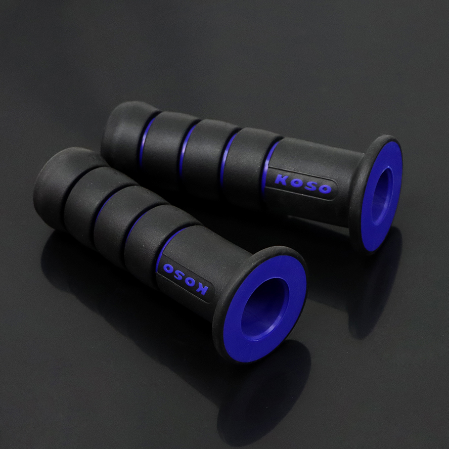 Motorcycle KOSO Handlebar Grips PVC Motocross Handle Bar Rubber Hand Grip Dirt Bike Universal For YAMAHA KAWASAKI HONDA SUZUKI. 