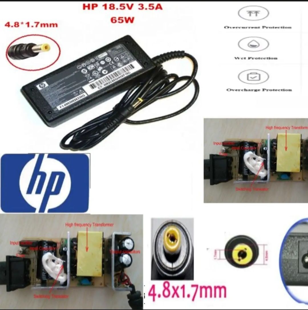 Hp Compaq Mini Laptop Power Adapter Charger 19V 1.58A 30W 4.0mm*1.7mm for HP COMPAQ Mini 110 210 700 730 1000 110c 1100 110-1000 CQ10 hp laptop adapter changer for HP original. 