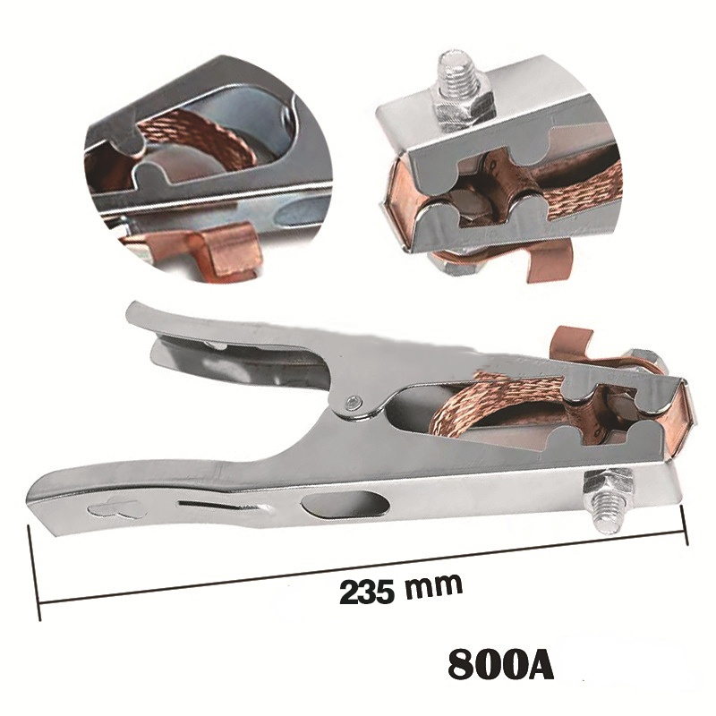 1PCS Electric Welding Machine Ground Clip 800A Connection Clamp Argon Arc Welding Machine Ground Clip 300A 500A. 