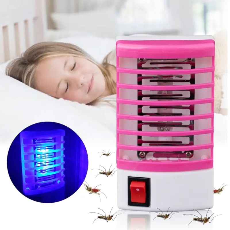 Socket Fly Insect Electric Mosuito Killer Home LED Socket Repellent Fly Bug Insect Trap ...
