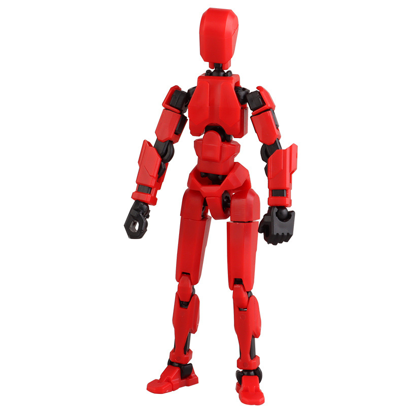 Multi-Jointed Movable Shapeshift Robot 3D Printed Mannequin Dummy 13 Action Figures Toys Kids Adults Parent-children Games gifts. 