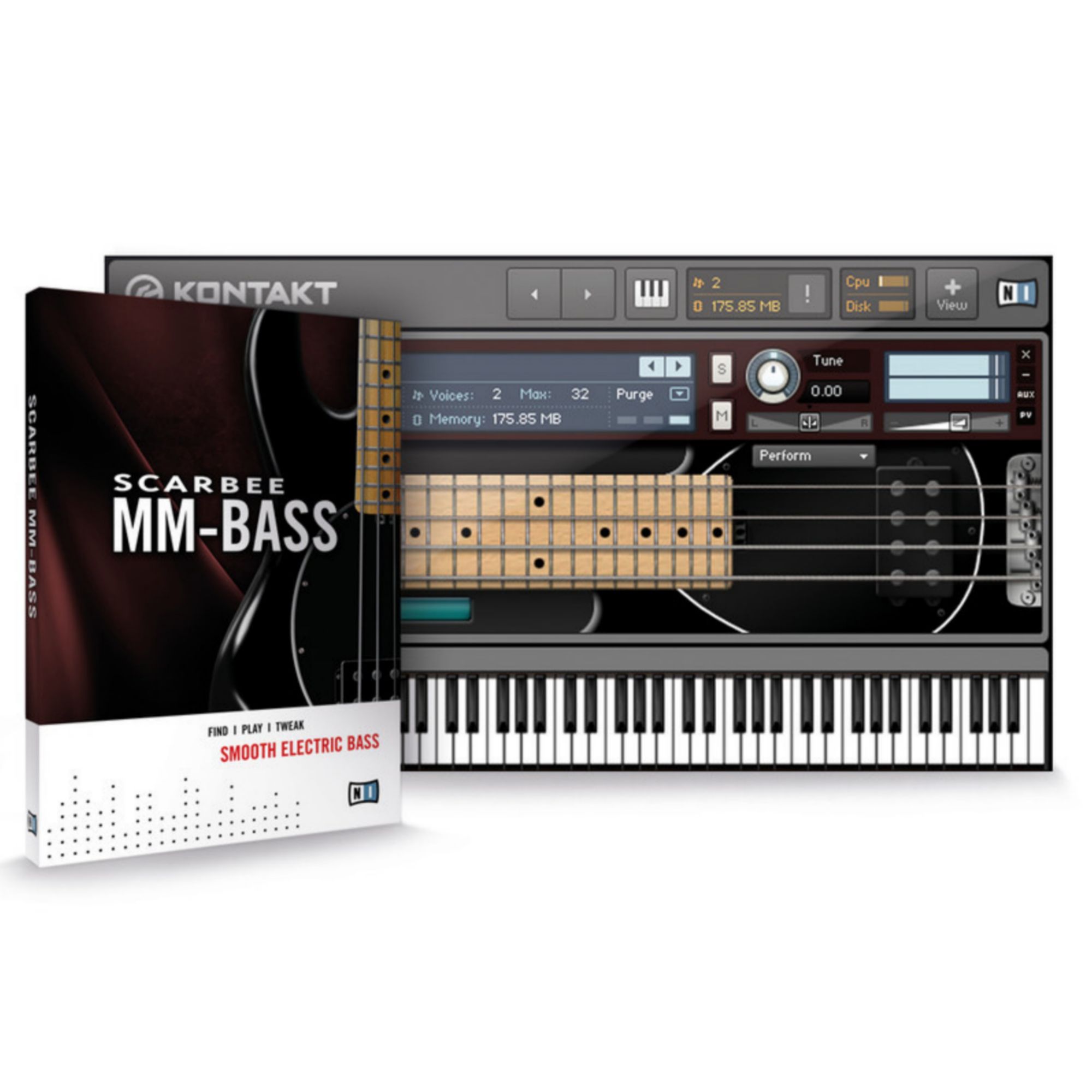 Scarbee MM Bass Kontakt Library