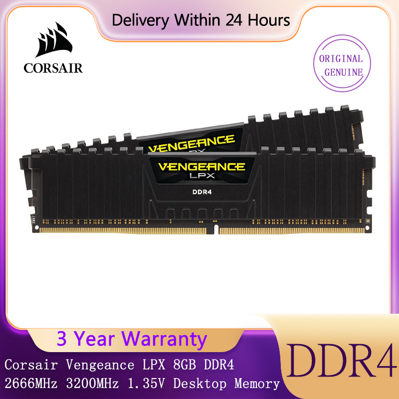 Corsair Vengeance LPX 8GB DDR4 3600MHz 3200MHz 2666MHz 2400MHz