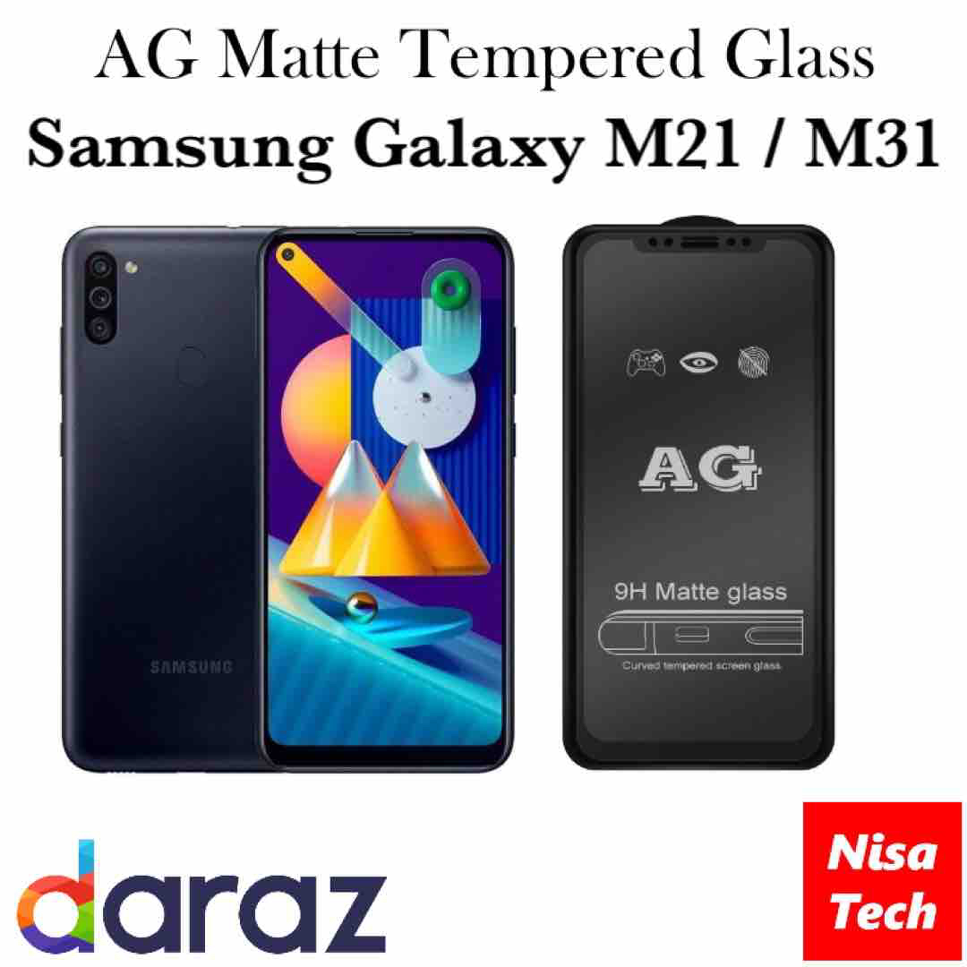 Samsung Galaxy M21 M31 Matte Tempered Glass Buy Online At Best Prices In Srilanka Daraz Lk