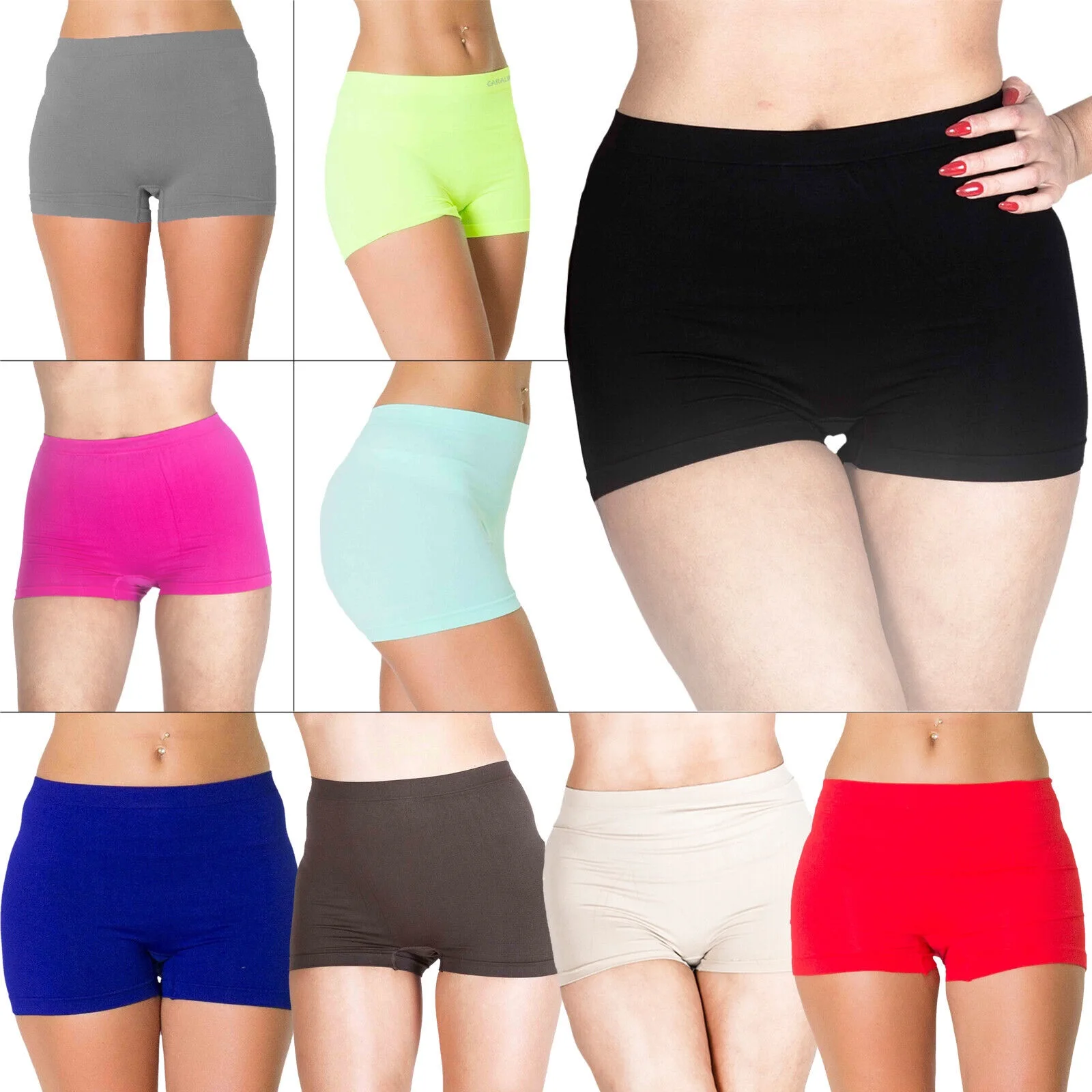 Ladies Underwear Shorts - 100% Cooton Factory Outlet Branded Tied