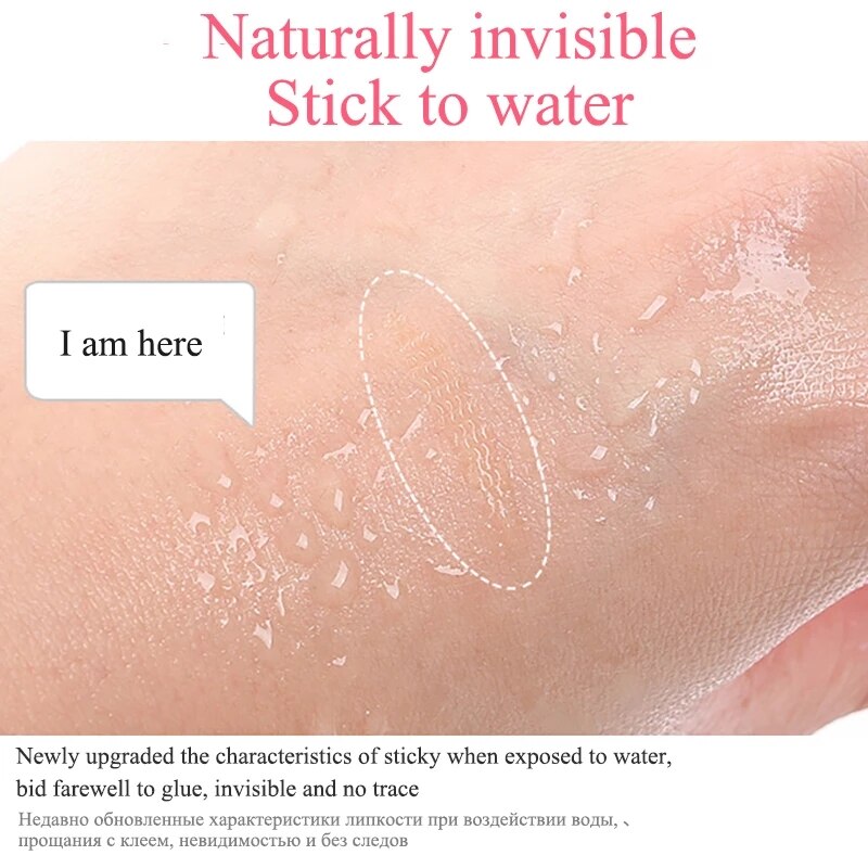 240Pcs Double Fold Eyelid Tape Sticker Lace Nature Clear Beige Stripe Self-adhesive Natural Eye Makeup Make Up With Tool New. 