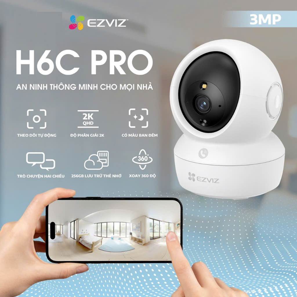 EZVIZ H6C PRO 3mp 2K | TY1 2MP wifi CCTV camera | Hikvision. 