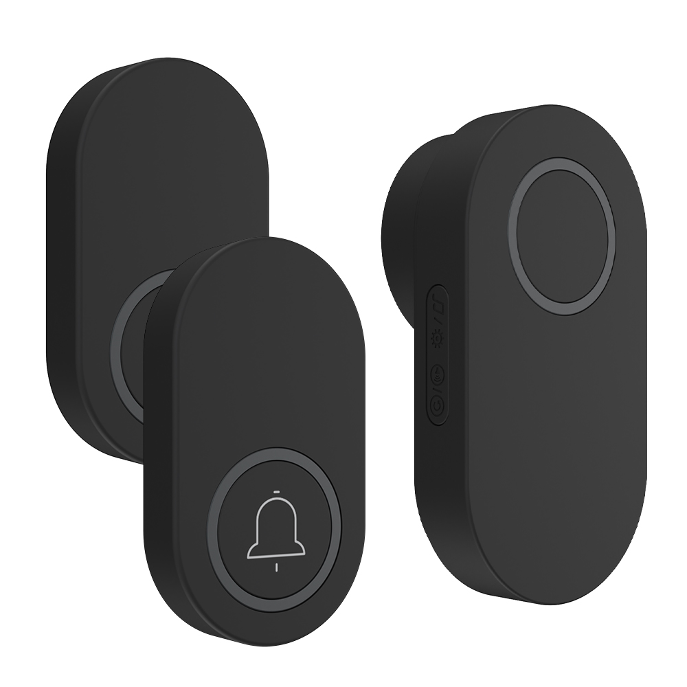 Remote Call Bell Hococa US/EU/UK Plug Outdoor Wireless Doorbell 60 Songs Melodies ...