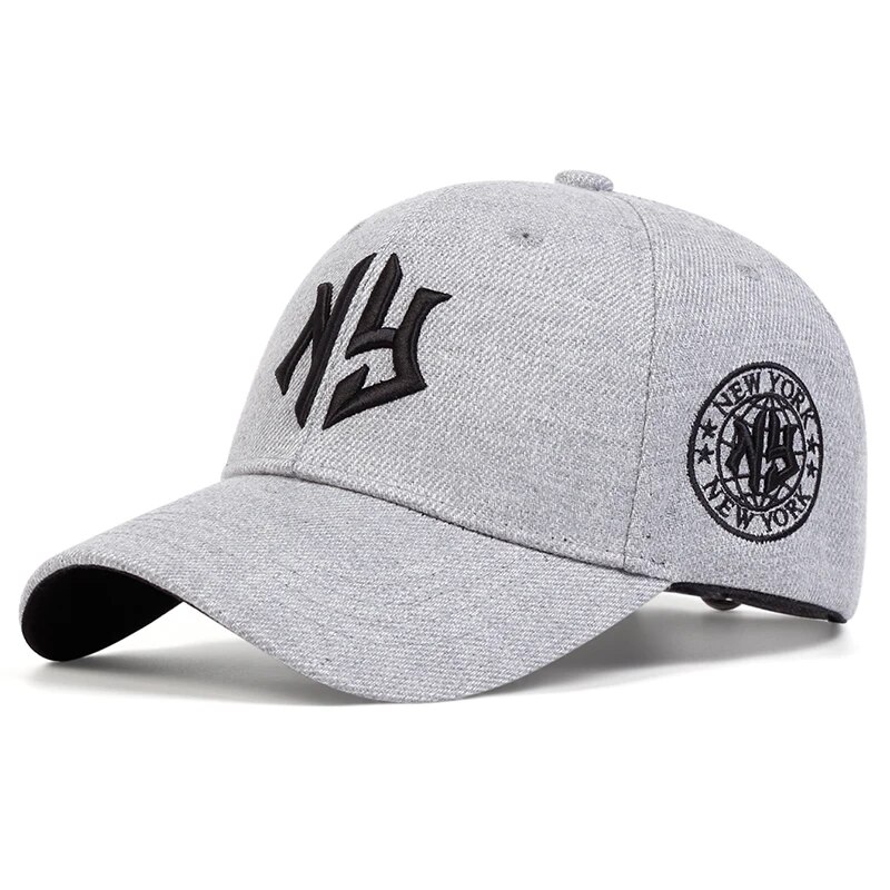 Unisex NG Letter Embroidery Baseball Caps Spring Autumn Outdoor Adjustable Casual Hats Sunscreen Hat. 
