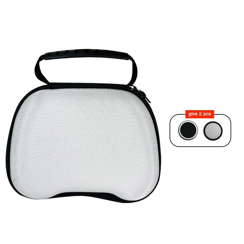 Suitable for PS5/XBOX series X/S/SWITCH game boards, controller travel carrying hard protection box,Send two rocker caps. 