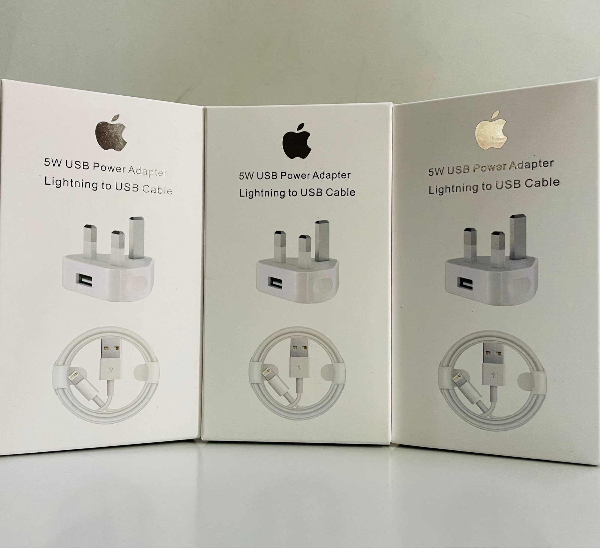 iPhone X High Quality Charger 5W USB Power Adapter Lightning to USB Cable