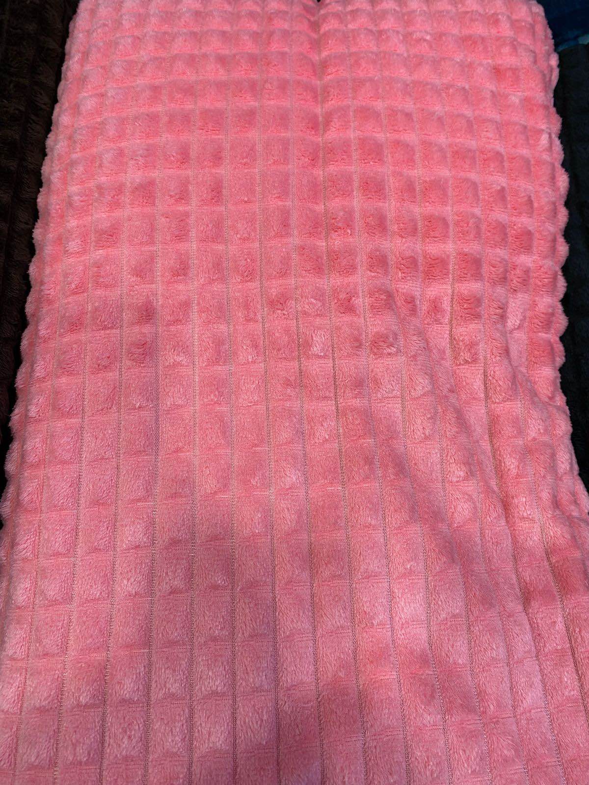 Fleece new trendy blanket throw cozy soft king size. 