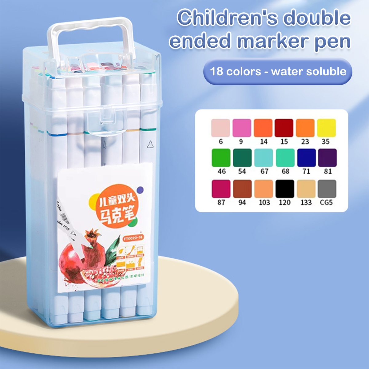 12/24/36/48/60/80 Colores Markers Brush Pens Set Painting Drawing