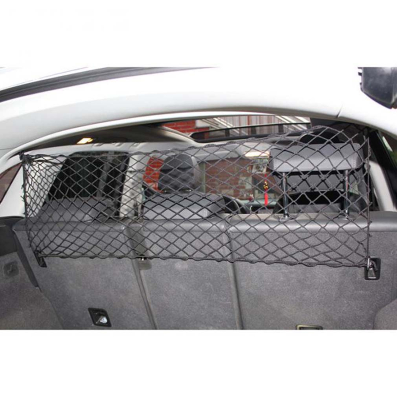 Car Anti-collision Mesh Pet Isolation Barrier Net Auto Fence Barrier Isolation Network Safety Net Bar Child Dog Buffer Device. 