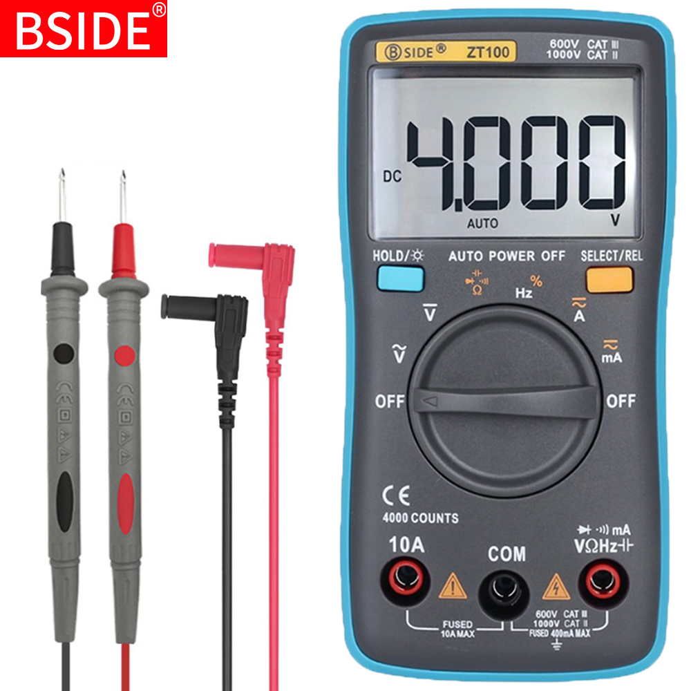 TRMS Große Digital Multimeter Auto Range Schnelle Genau Misst