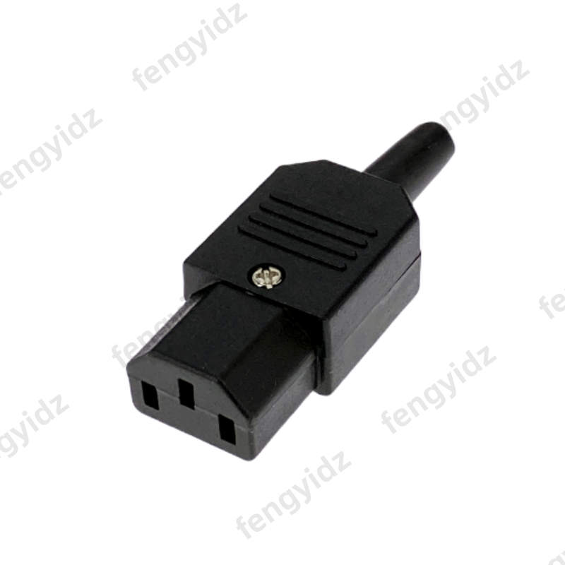 IEC320 C14 C13 Electrical AC Socket 3 Female Male Inlet Plug Connector ...