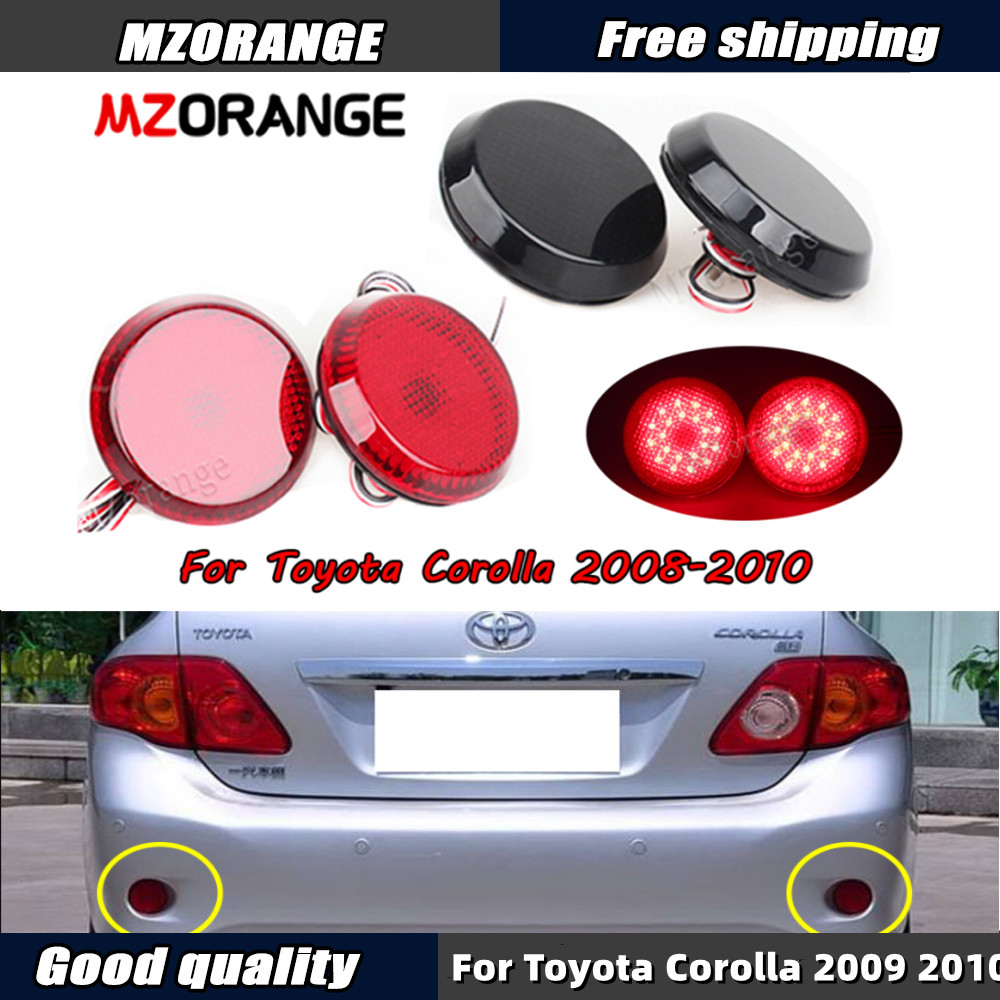 labwork Left Driver Side LH Tail Light Lamp Assembly Replacement for Toyota Corolla 2009 2010 Outer Rear 8156002460 TO2800175, Tail Light Assemblies - Canada
