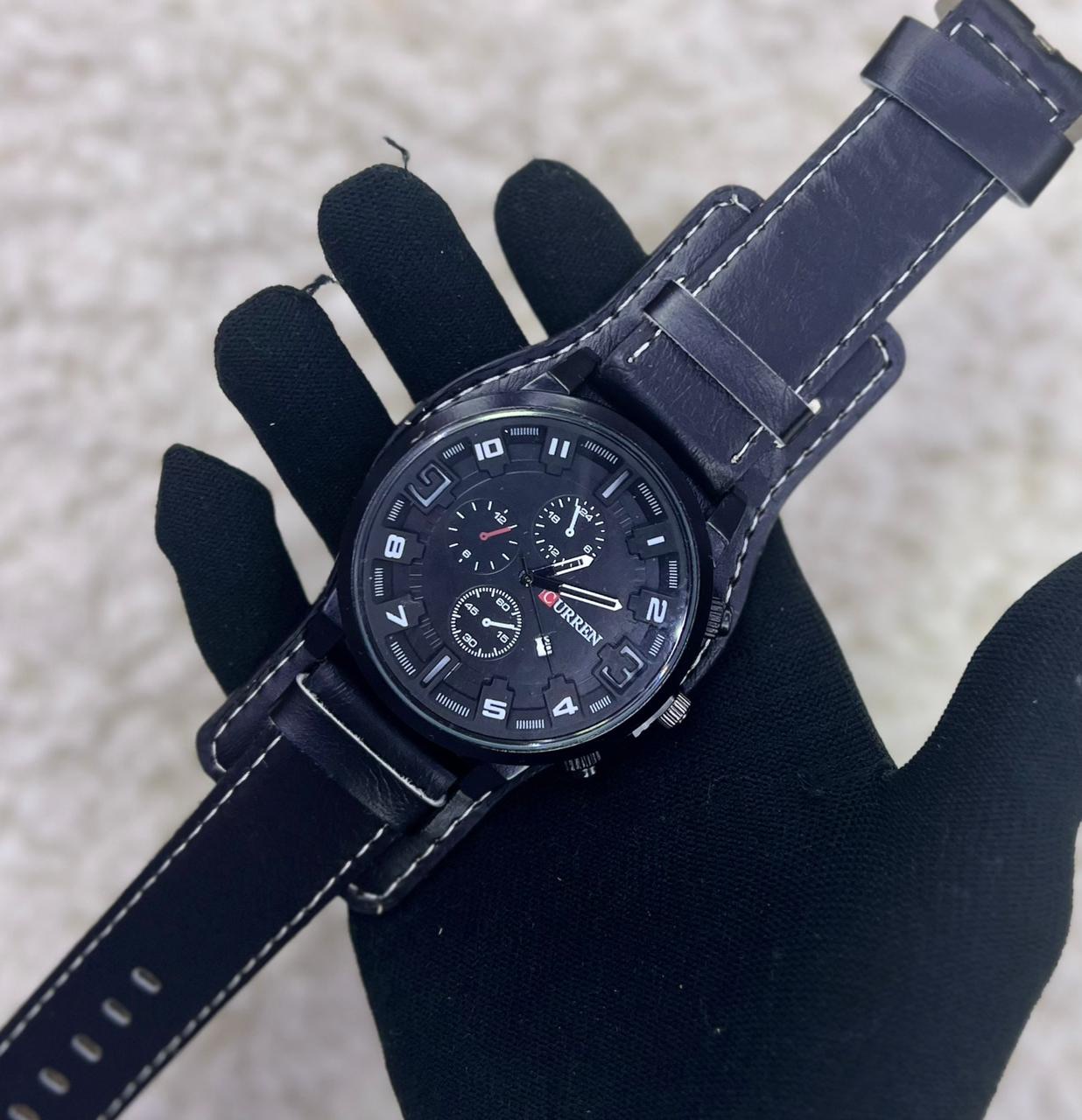 Curren Mens Watches Top Brand Luxury Calendar Fashion Male Clock Leather Sport Military Men Wristwatch. 
