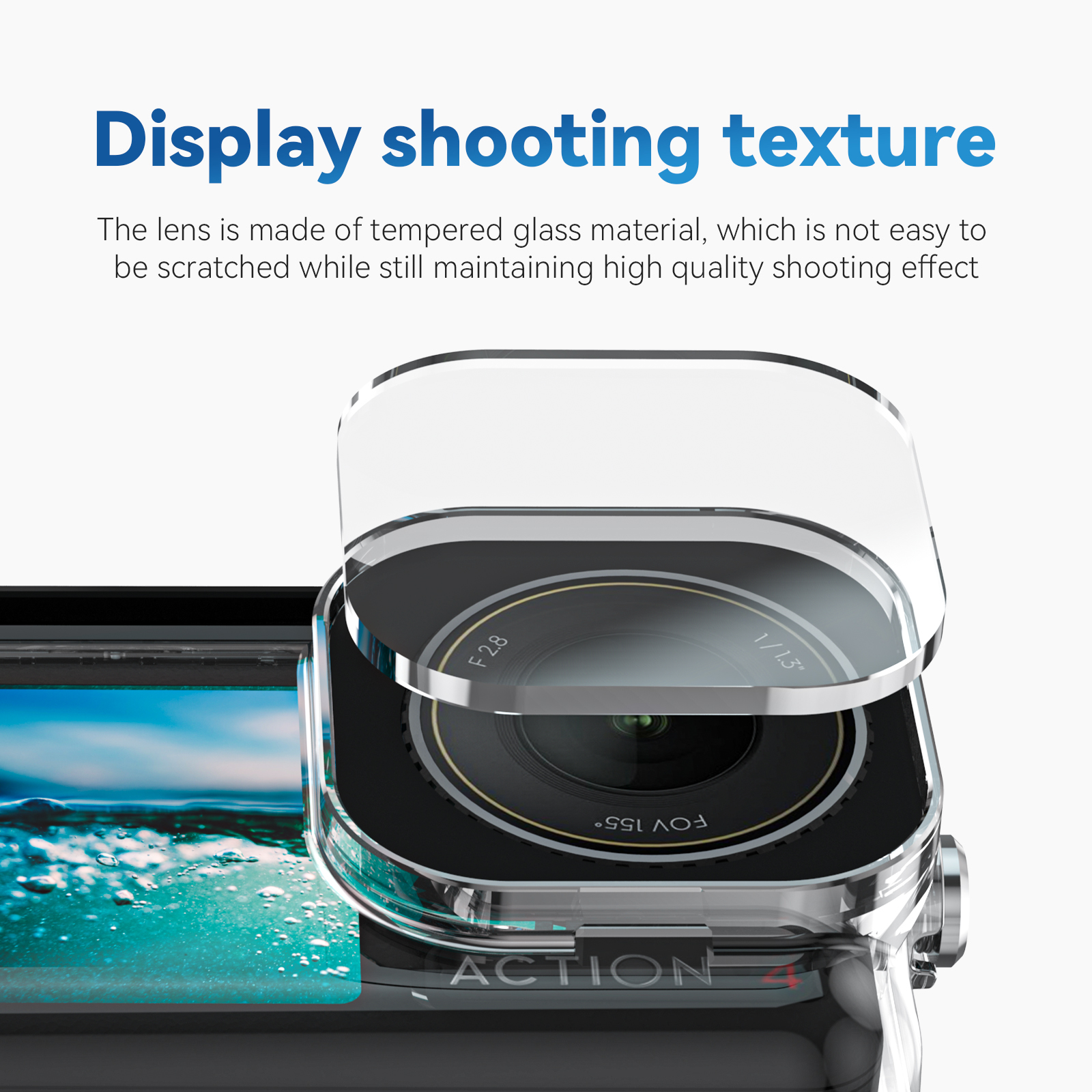 TELESIN 45M Waterproof Housing Case For DJI OSMO Action 3 4 5Pro Underwater Diving Case High Strength Protector Cover. 