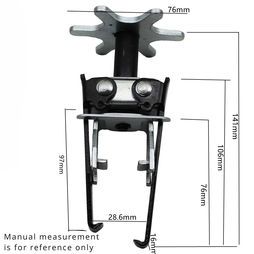 Overhead Valve Spring Compressor, Universal Automotive Engine Removal Repair Install Tool For Removing Valve Springs, Spring Ret. 