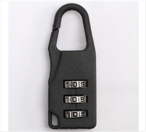3 Digit Code Number Password Lock Combination Padlock Safety Travel Resettable Security Lock for Suitcases and Bag. 