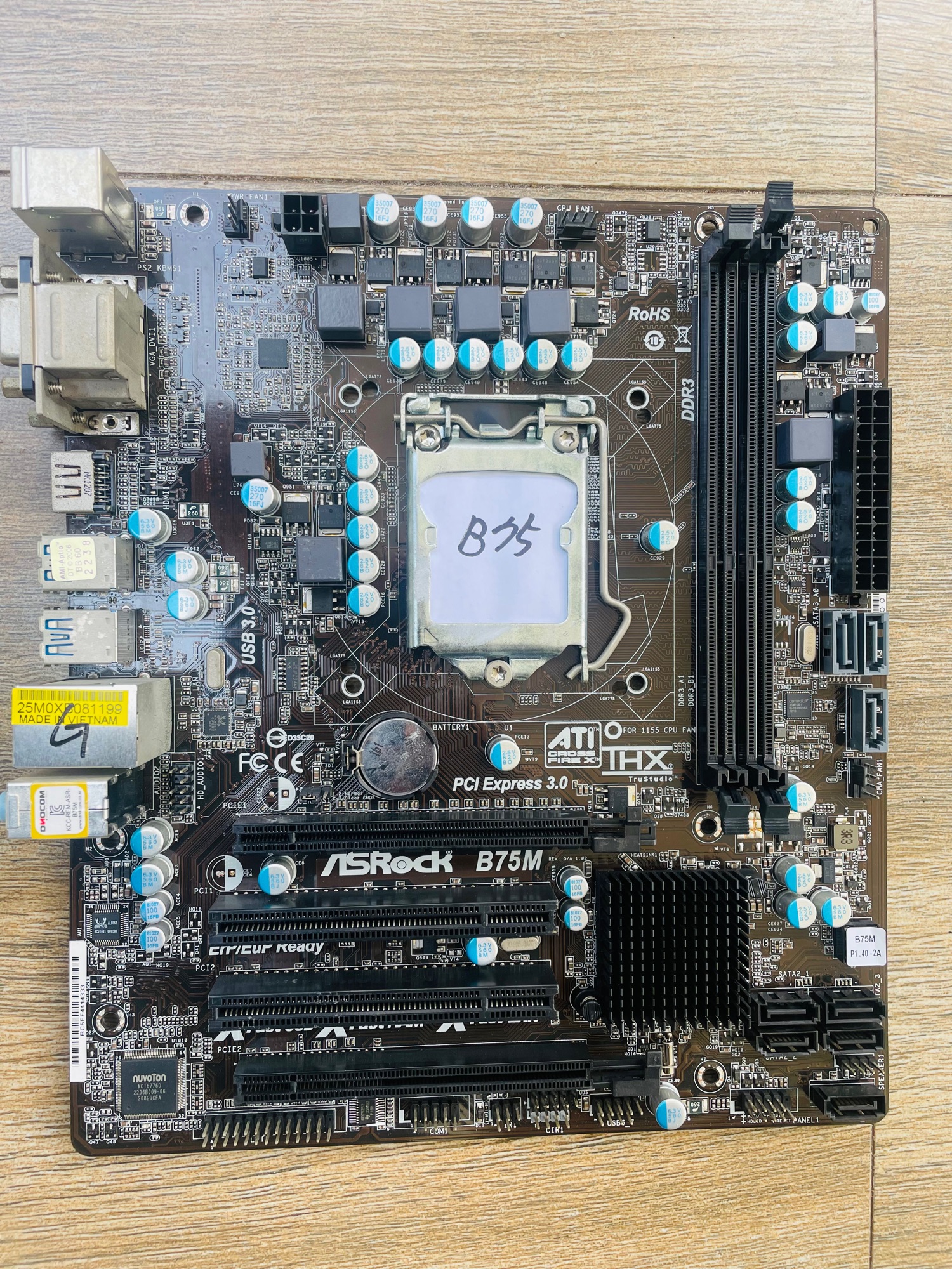 Asrock b75m hot sale