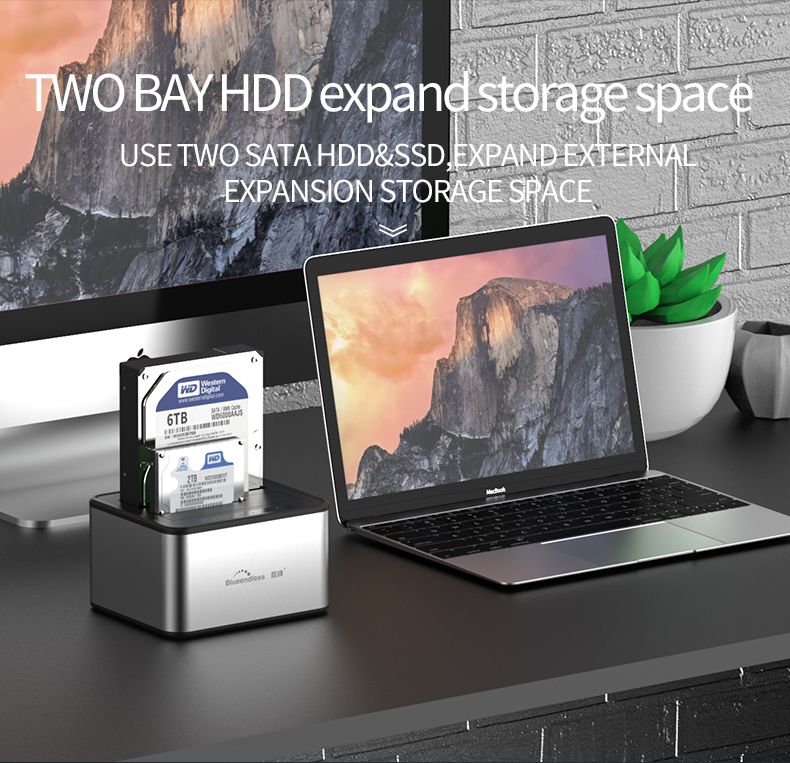 Hard Disk Docking Station USB 3.0. 