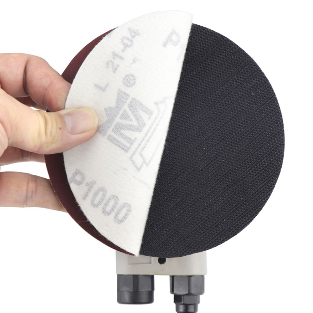 HIFESON 5/6 inch Pneumatic Air Orbital Sander 125/150mm Air Sanding Machine Polisher Air Tool Car Woodworking Metal Polishing. 