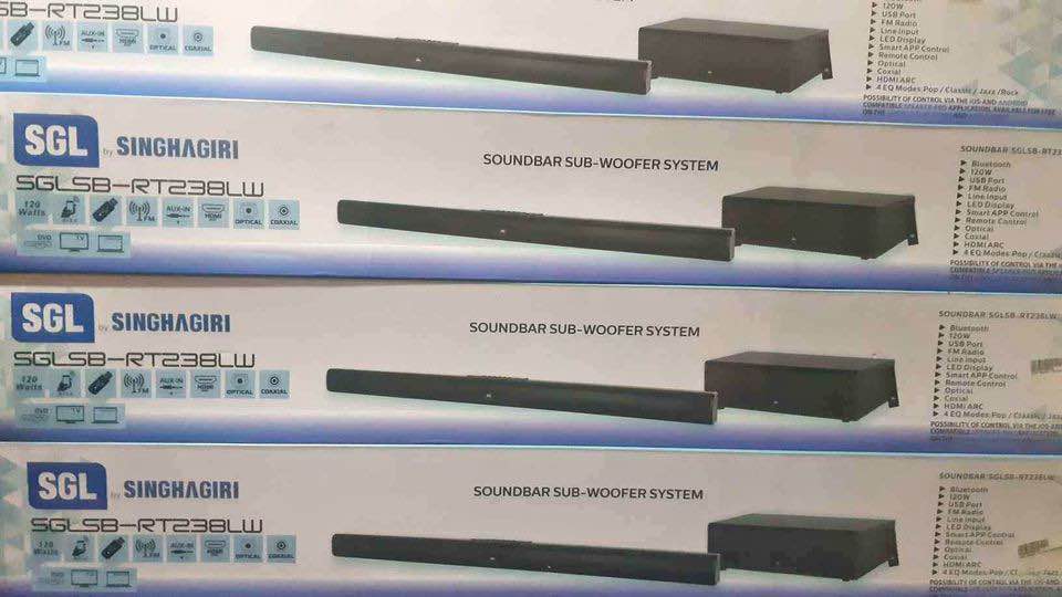 SGL High Quality Sound Bar SGL-RT238LW Months Warranty