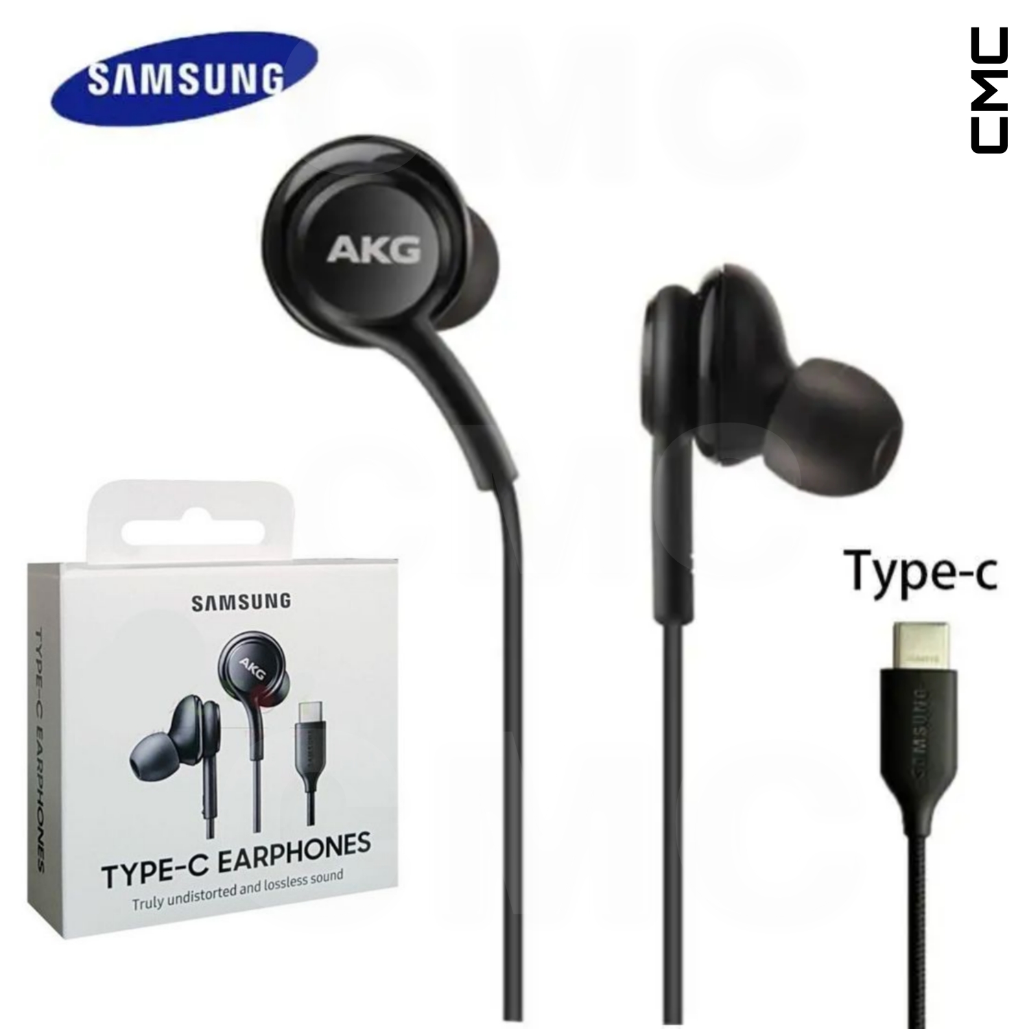 Samsung AKG Type-C Earphone In Ear Wired Type C Port Handsfree Headphone With Mic. 