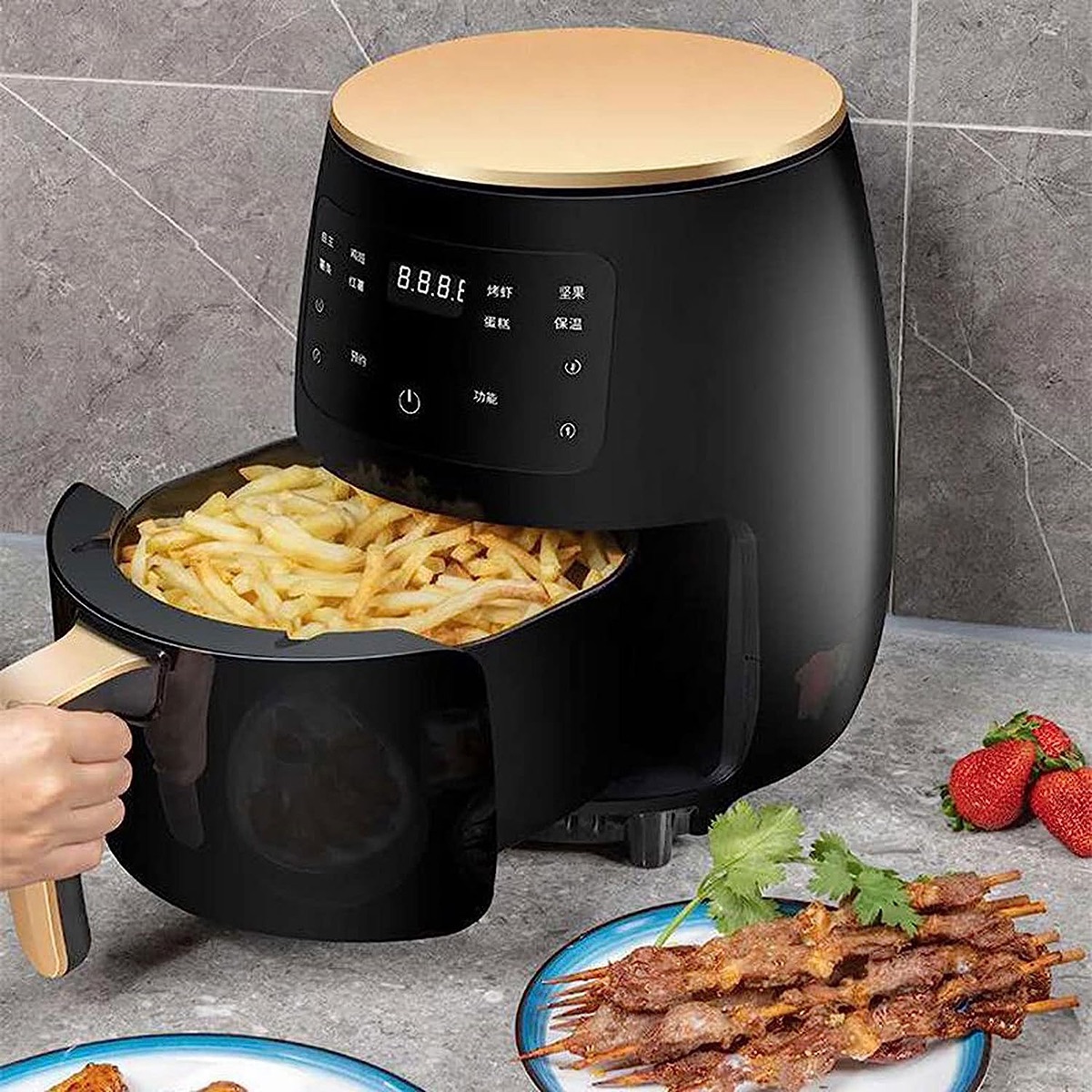 Silver Crest Digital Air Fryer 6L - With Warranty. 
