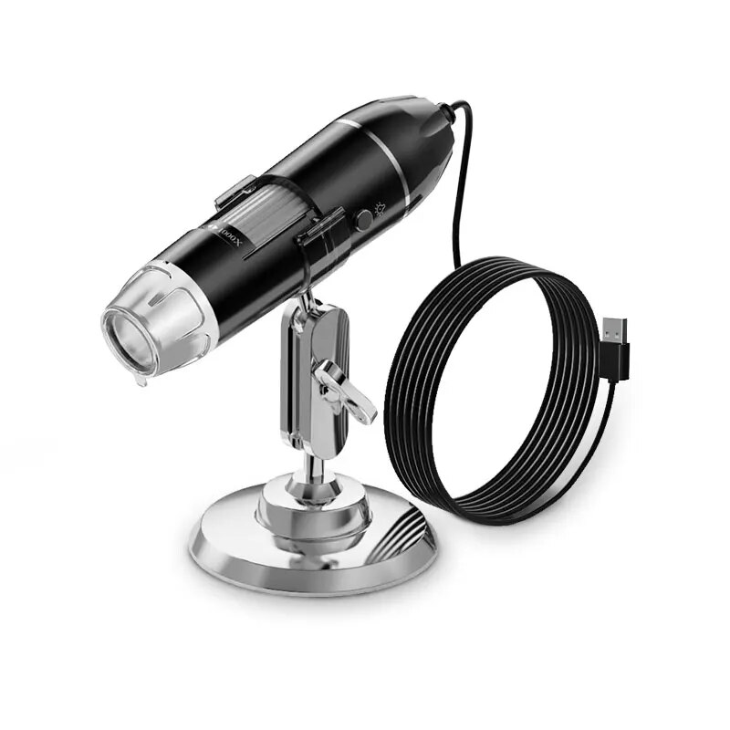 1600X Digital Microscope Camera 3in1 C Type USB Portable Electron For Soldering LED Magnifier Mobile Phone Repairing. 