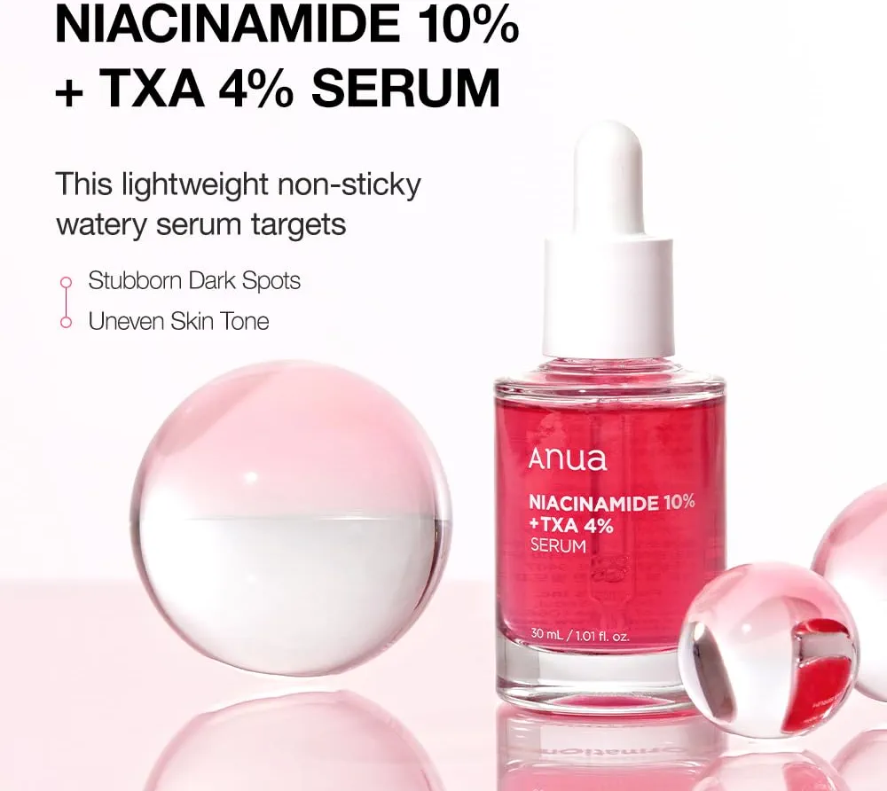 ANUA Niacinamide 10% + TXA 4% Dark Spot Correcting Serum 30ml
