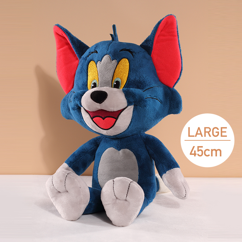 Tom And Jerry Plush Toy Cartoon Movie Cat Tuffy Nibbles Mouse Plushies Stuffed Animals Soap Action Figure Studio Doll Toys. 