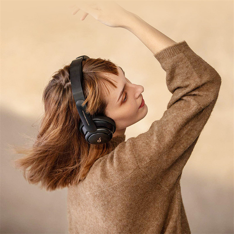 Replacement Protein Ear Pads for Anker Soundcore Life Q10 Q20 Q30 Q35 Headphones Soft Foam Ear Cushions High Quality 10.26. 
