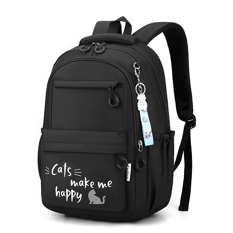 Fengdong Kawaii school Backpack for Girls cute School Bags Waterproof bookbag Teens College Student Large Travel Shoulder Bag. 