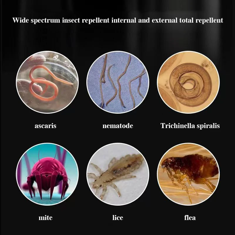 NEW Livestock Poultry Pigs Chickens Fleas Ticks Blood-sucking Worms Internal and External Deworming  Anti-inflammatory tablets. 