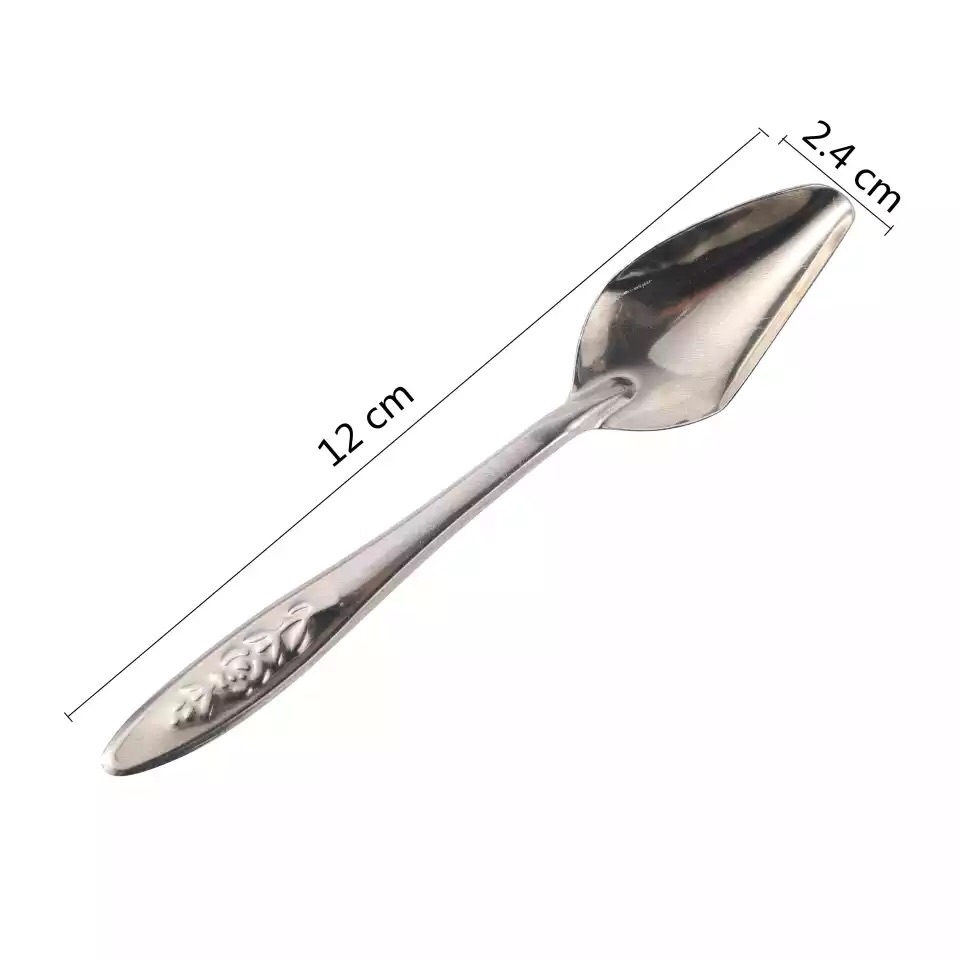 1pc Stainless Steel Birds Feeder Spoons for Parrots dogs cat hand feeding. 