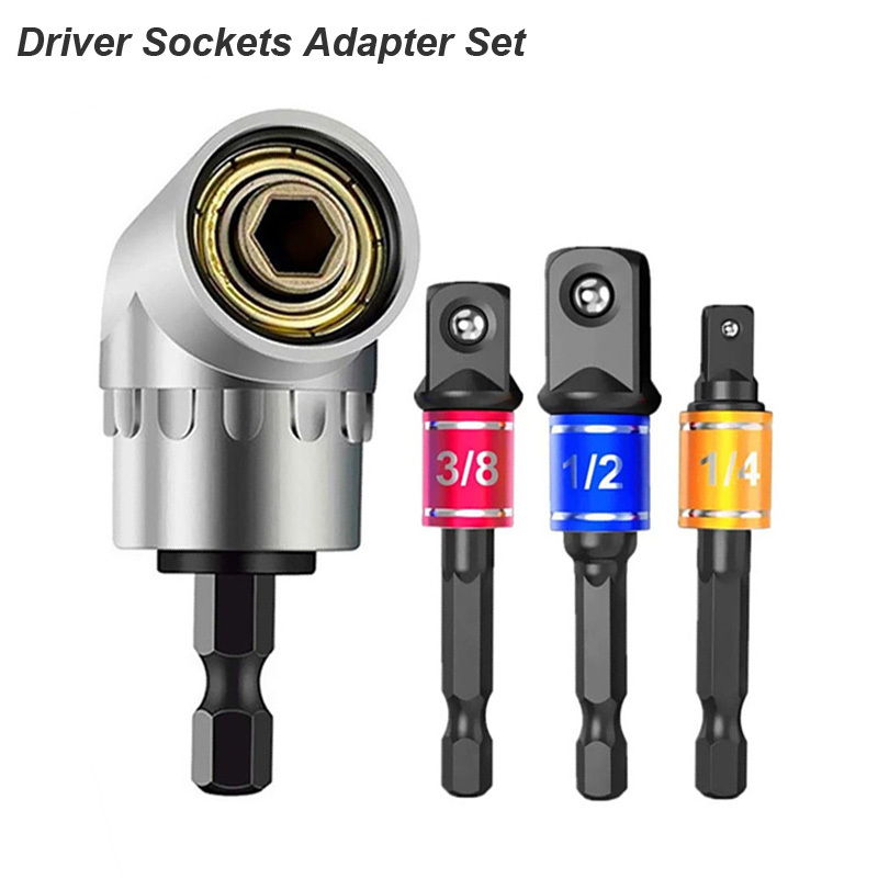 Impact Grade 105 Degree Angle Socket Adapter Power Hand Tool Part ...
