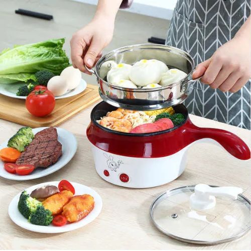 Multi-function Portable Cooker Non-stick Stainless Steel Electric ...