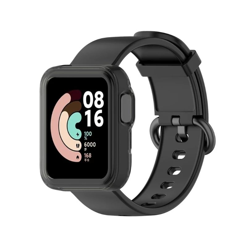 Xiaomi Mi Watch Lite Redmi Screen Protection BLACK COLOUR Case