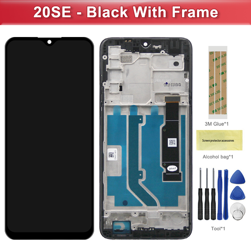 Schermo LCD Per TCL 20 SE - Kit Di Riparazione Completo Con Vetro Temperato E Strumenti, 6.8 Pollici - Foto 7