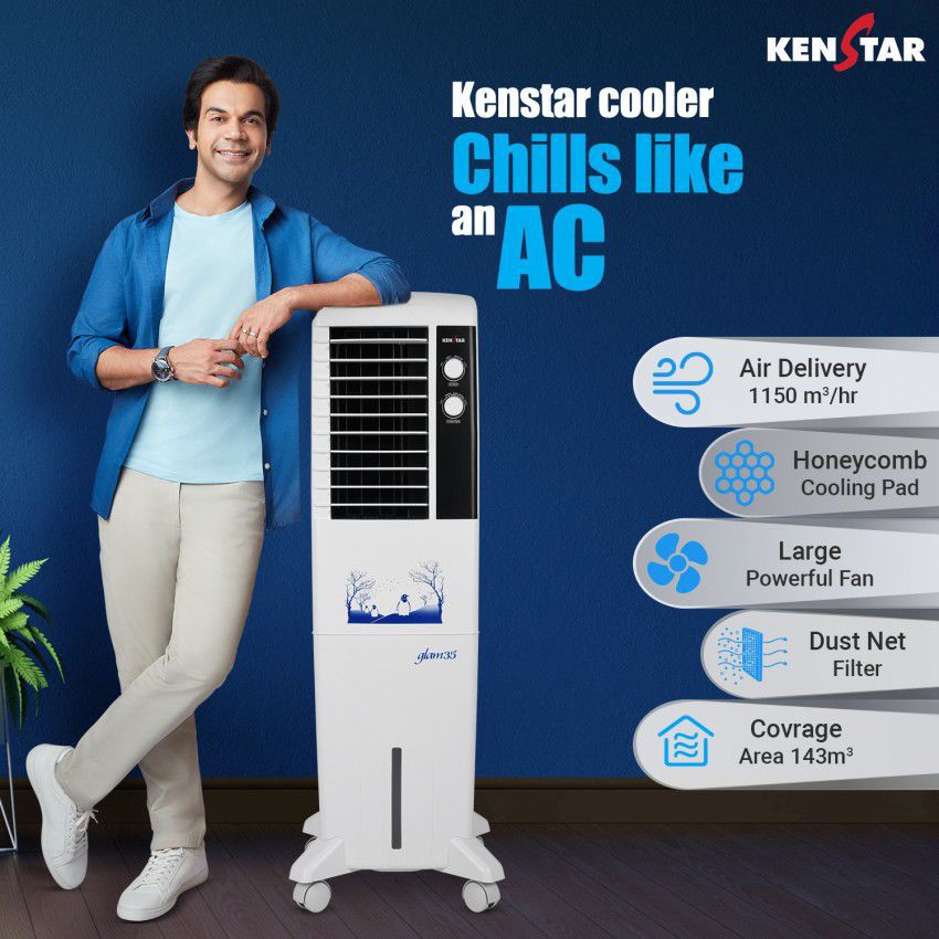 Kenstar Coolers Glam Model Indian Tower 22LT