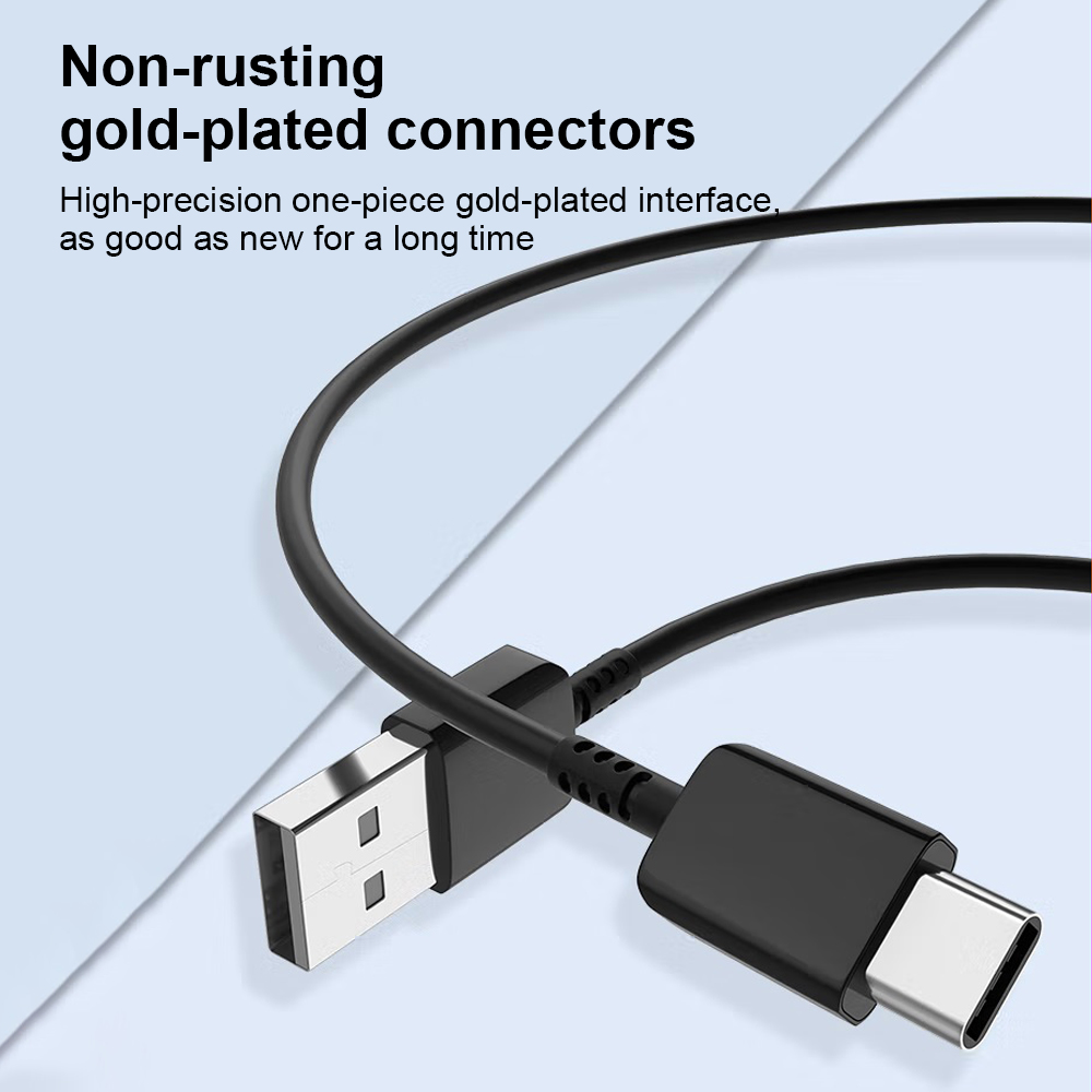 TYPE C Cable 1.2M 2M  Fast Charger Data Line For samsung Galaxy S8 S9 S10 S21 Ultra Note 8 9 10 A54 A53 5G A71 A52 A21S. 